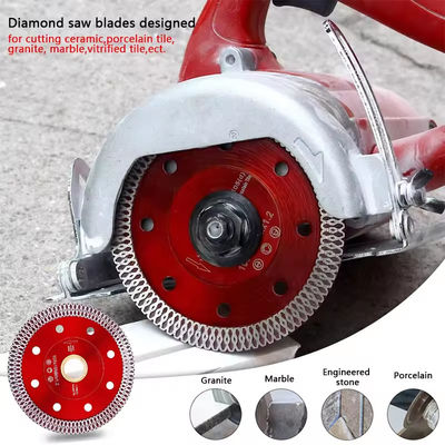 4.5 Inch Multipurpose Wet Dry Diamond Cutting Disc Reinforced Circular Diamond Saw Blade