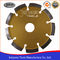 Wet / Dry Cutting 125mm Diamond Tuck Point Saw Blade For Concrete Stone Grooving