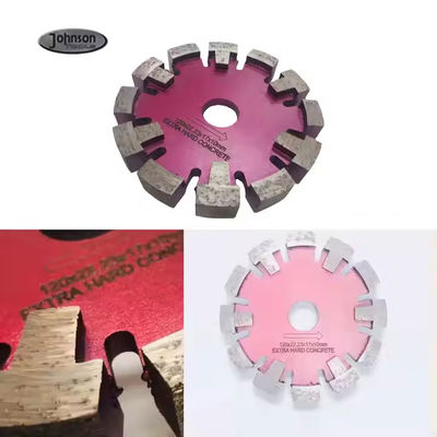 125mm Floor Laser Welded Diamond 17mm Thick Segment Floor Grooving Disc Tuck Point Saw Blade