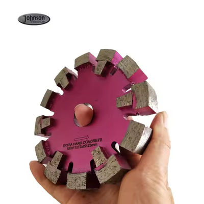 125mm Floor Laser Welded Diamond 17mm Thick Segment Floor Grooving Disc Tuck Point Saw Blade