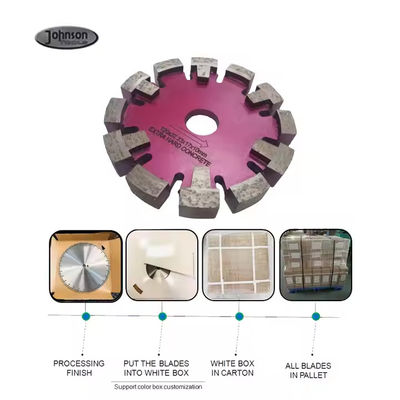 125mm Floor Laser Welded Diamond 17mm Thick Segment Floor Grooving Disc Tuck Point Saw Blade