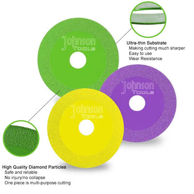 125mm Circular Wet Use Glass Ceramic Diamond Cutting Saw Blade