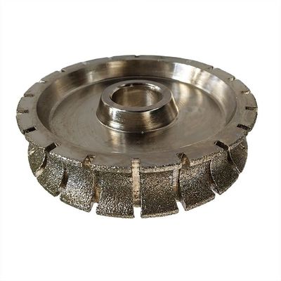 High Efficiency 140 Mm Electroplated  Diamond Profile Grinding Wheels