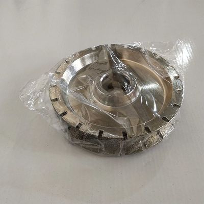 High Efficiency 140 Mm Electroplated  Diamond Profile Grinding Wheels