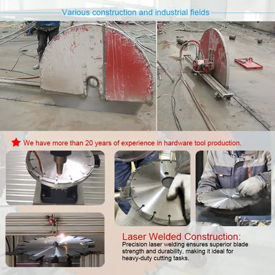 Big Diameter 800mm Concrete Cutter Diamond Wall Saw Blade For Cutting Demolition Reinforced Concrete Construction