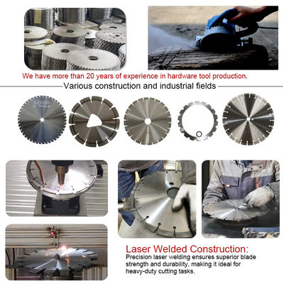 6 Inch Laser Welded Crack Chaser Tuck Point Diamond V Groove Cutting Blade For Concrete Mortar Removal