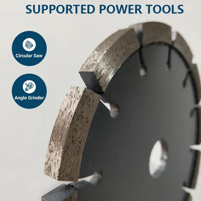 4-1/2" Tuck Point Crack Chaser Grout Repair Diamond Saw Blade for Green Concrete, Masonry, Brick, Stone Cutting