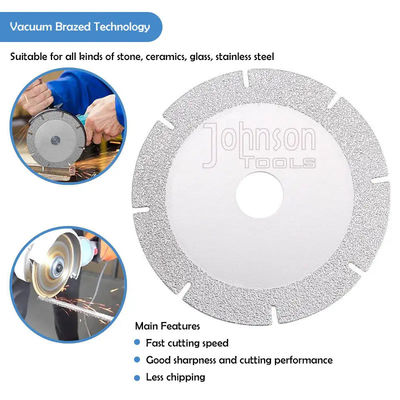 4 Inch Vacuum Brazed Marble Cutting Disc Cutting Saw Blade For Marble And Ceramic Glass