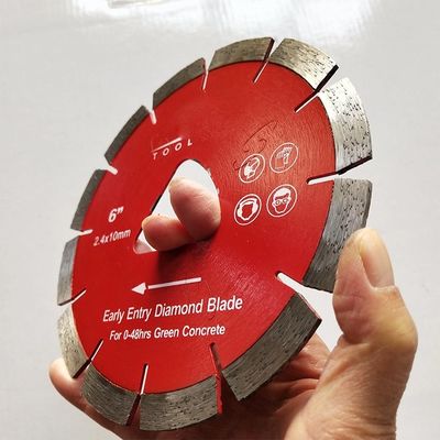 6 Inch Early Entry Concrete Diamond Blade Soff Cut Concrete Saw Blades