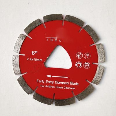 6 Inch Early Entry Concrete Diamond Blade Soff Cut Concrete Saw Blades