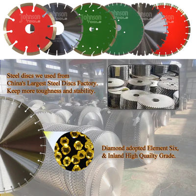 180mm Diamond Turbo Cutting Saw Blades for Fast Cutting Reinforced Concrete