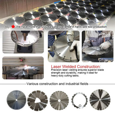 350mm Ring Diamond Concrete Saw Blades for Cutting Concrete, Reinforced Concrete