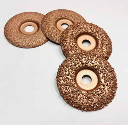 4 Inch Vacuum Brazed Tungsten Carbide Grinding Disc
