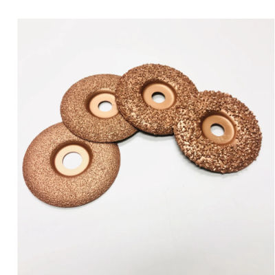 4 Inch Vacuum Brazed Tungsten Carbide Grinding Disc