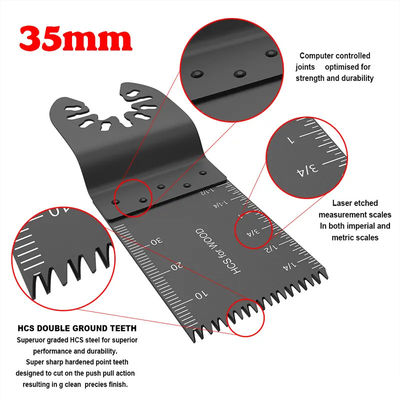 Bi Metal Oscillating Multi Tool Saw Blades For Metal Wood 20pcs Box Set