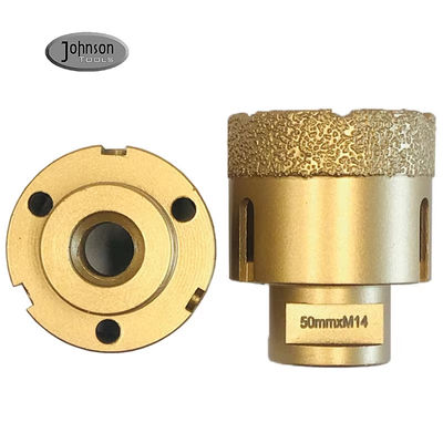 M14 68mm Dry Porcelain Vacuum Brazed Diamond Core Drill Bits
