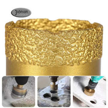 M14 4pcs 72MM Mixed Dry Porcelain Core Drill Bits Zero Vibration