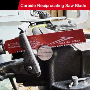 6-inch Bi-Metal OEM Reciprocating Saw Blade Industrial for Metal Cast Iron Alloy Steel Sawzall Blade Carbide