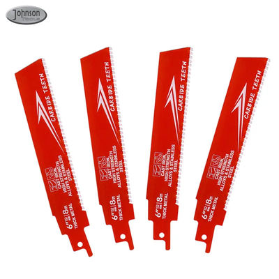 6-inch Bi-Metal OEM Reciprocating Saw Blade Industrial for Metal Cast Iron Alloy Steel Sawzall Blade Carbide