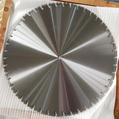 600-1600mm Laser Welded Diamond Wall Saw Blades Without Flush - Cut Bolt Holes