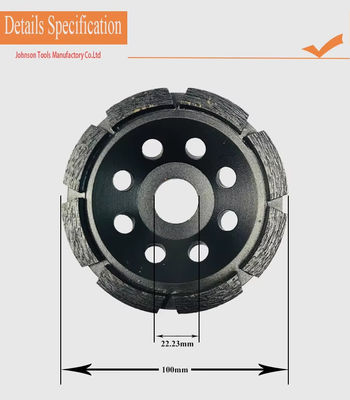 5 Concrete Grinding Wheel For Stone Grinding , Single Row Cup Wheel , Wet Grinding