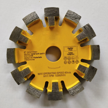 160mm Tuck Point Blade For Cutting Concrete , Hard Concrete , Soft Concrete With Protection teeth