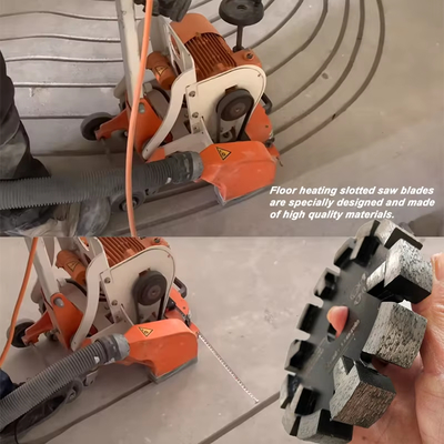 160mm Tuck Point Blade For Cutting Concrete , Hard Concrete , Soft Concrete With Protection teeth