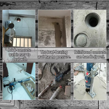 4" Laser Welded Core Bit For Reinforced Concrete With Net Shape Segments