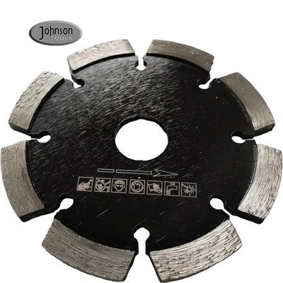 Wet / Dry Cutting 125mm Diamond Tuck Point Saw Blade For Concrete Stone Grooving