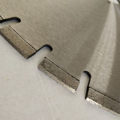 24" Laser Welded Silent Blade For Cutting Brick No Chipping with Long Lifetime