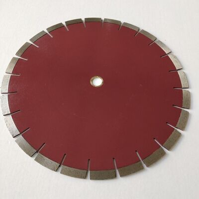 350mm Laser Welded Blade With Silent Core For Hard Fired Clay Bricks