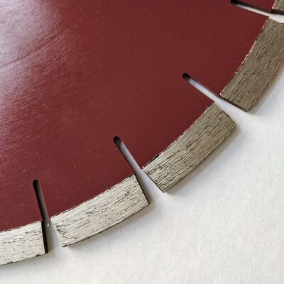 350mm Laser Welded Blade With Silent Core For Hard Fired Clay Bricks