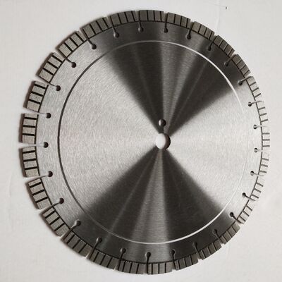 Laser Diamond Concrete Saw Blades , Dry Cut Diamond Blade With Turbo Segment