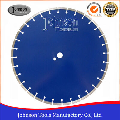 Laser Diamond Concrete Saw Blades , Dry Cut Diamond Blade With Turbo Segment
