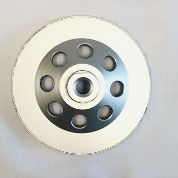 Light Weight 100-180mm Turbo Concrete Grinding Wheel With Aluminium Core