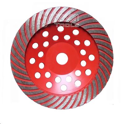 5inch 125mm Turbo Cup Wheel , 5 Diamond Grinding Disc For Concrete