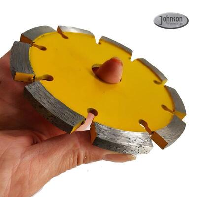 200mm Laser Diamond Tuck Point Blade For Cutting Concrete With 15mm Thickness