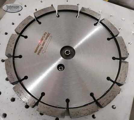 200mm Laser Diamond Tuck Point Blade For Cutting Concrete With 15mm Thickness