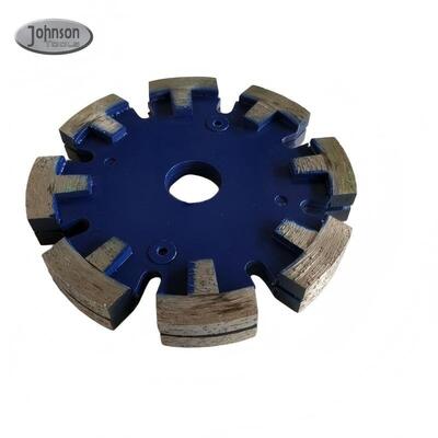 125mm Hot Pressed Tuck Point Diamond Blades Three Layers Type Wet Use / Dry Use