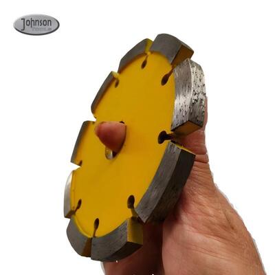 High Welding Strength Diamond Tuck Point Blade For Block / Masonry / Stone