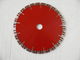 200 Mm Laser Welded Diamond Blade Concrete Saw With Double Turbo Segments