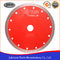 Diamond Stone Cutter Blade For Dry And Wet Cutting , 7&quot; Sintered Turbo Saw Blade Cutting Granite With Circular Saw