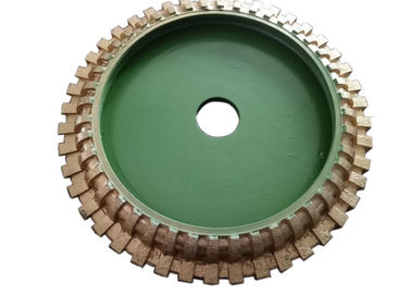 350mm Metal Bond Segment Profiling Wheel , Sintered Edge Grinding Wheel