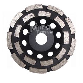 Double Row Diamond Grinding Wheel For Fast Grinding Mid Hard Concrete