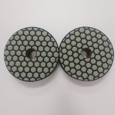 Good Flexibility 4 Inch Diamond Stone Polishing Pads