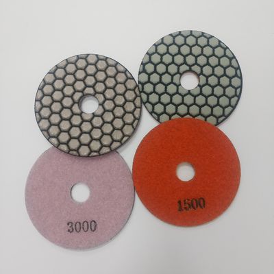 4 Inch Stone Dry 100mm Diamond Polishing Pads