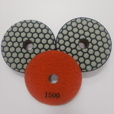 Good Flexibility 4 Inch Diamond Stone Polishing Pads