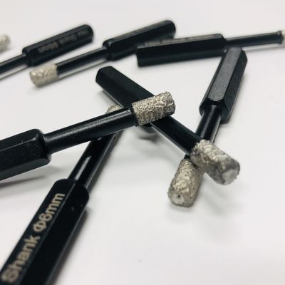 Tile Hole Saw 6mm Hex Shank Diamond Core Drill Bits For Porcelain