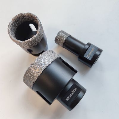 Vacuum Brazed Diamond Dry Core Drill Bits for Porcelain