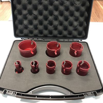 5/8" 20mm Stone Tile Core Drill Bits  Firmly Welded With Aluminum Box